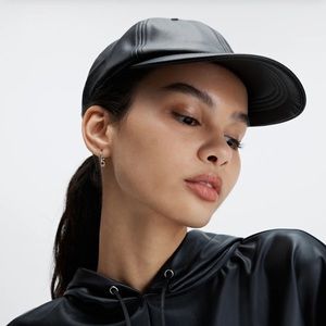 Fabletics Vegan Leather Dad Cap